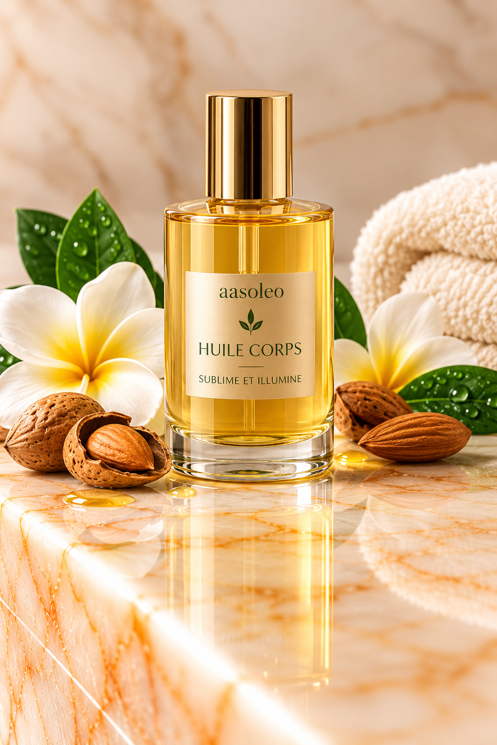 Huile corps