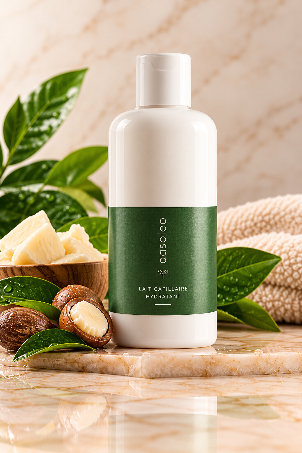 Lait capillaire hydratant